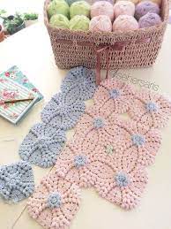 Orgu Motif Ile Bebek Battaniyesi Yapilisi Guzel Tig Tig Desenleri Tig Isleri