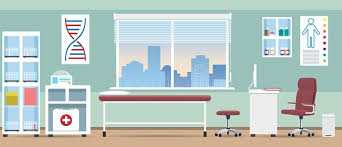 Hospital design resources · high resolution medical and healthcare photos, pngs, illustration graphics & hd wallpapers. Doctor Office Room Stock Vector Illustration Of Background 153242710