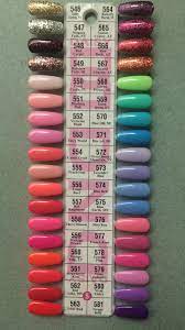 Dnd Daisy Gel Polish Color Sample Chart Palette Display New No 5 Gel Polish Colors Gel Nail Polish Colors Gel Nail Colors