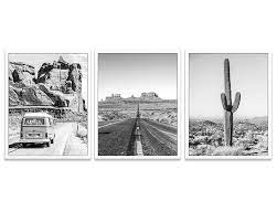 The item jobo cpe 2 & lift color print photo equipment processor & 4 bottles & 4 beakers is in sale since monday, july 19, 2021. Amazon Com Vintage Black And White Desert Photography Prints Set Of 3 Unframed Classic Van Cactus Route 66 Road Wall Art Decor Poster Sign All Sizes Handmade