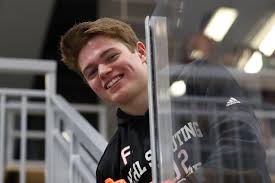 #lowkey kinda edgy but absolutely amazing #oh and his smile!! 2019 Nhl Draft Profile Yeah Yeah We Know Cole Caufield Is Short Broad Street Hockey
