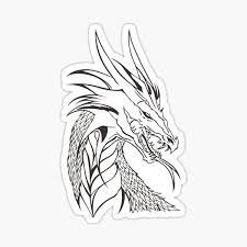 Stickers Sur Le Theme Tete De Dragon Dragon Dragon Celtique Dragons