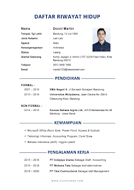 Temukan 10 langkah mudah menjadi penulis untuk pemula. Contoh Daftar Riwayat Hidup Yang Baik Dan Benar