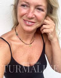 KETTE Choker aus facettierten Turmalin Rondellen Amethyst Münze Anhänger  Zirkonia Sterling Silber (925) gefasst. Federring Verschluss