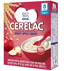 nestle cerelac stage 2 wheat apple cherry 300gm