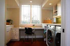 Designing a laundry room from scratch can be difficult. How To Create An Office In A Laundry Room