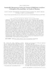 Get info on h & h pest control. Pdf Sustainable Management Tactics For Control Of Phyllotreta Cruciferae Coleoptera Chrysomelidae On Canola In Montana