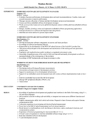 Write your cv for programmer and software engineer jobs fast, with expert tips & good + bad examples. Embedded Software Development Resume Samples Velvet Jobs