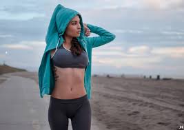 Wallpaper : women outdoors, model, beach, tattoo, hoods, blue ...