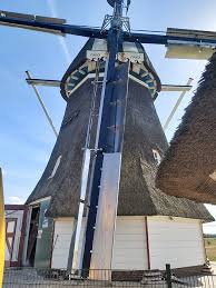 Molen 'de hoop', van het type grondzeiler gebouwd in 1923, was toe aan een grondige restauratie. De Hoop Kropswolde Nederlandse Molendatabase