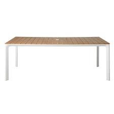 Gartentisch Aus Weissem Aluminium Fur 6 8 Personen L200 Fuji Auf Maisons Du Monde Stobern Sie In Unserer Mobel Und Deko Ausw Gartentisch Gartenmobel Aluminium