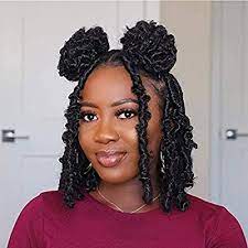Amazon Com 6 Packs Butterfly Locs Crochet Hair 12 Inch Bob Distressed Locs Crochet Braids 12 Inch 1b Faux Locs Hairstyles Locs Hairstyles Braided Hairstyles