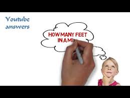 500 square feet is an area and it can have any number of dimensions as long as it's total area is equal to 500 sq feet. How Many Feet In A Mile Stuvera Com