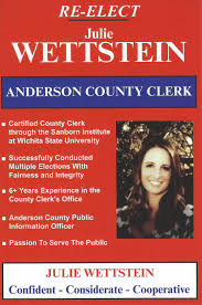 Julie Wettstein Anderson County Clerk Home Facebook