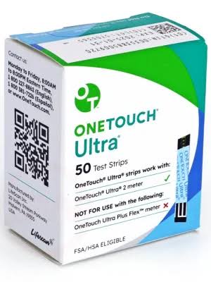 OneTouch Ultra 50ct Retail (new)