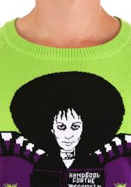 The classic film directed by tim burton came out 25 years ago, and tells the story of the recently de. Beetlejuice Lydia Deetz Ugly Halloween Sweater For Adults