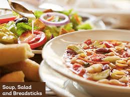 Olive garden is also the best italian cuisine restaurant. Olive Garden Unlimited Soup Salad And Breadsticks Only 5 99 Valid Monday Friday Until 4pm Hip2save