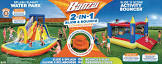 2-in-1 Inflatable Slide & Bounce Combo Park Banzai