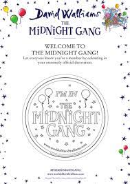 David Walliams The Midnight Gang Decorate Your Badge Teaching Resources Free delivery worldwide on over 20 million titles.