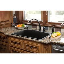 Finish your kitchen with kitchen sinks from lowe's your kitchen sink should be a reflection of your personal style and also meet your everyday needs. Shop Franke 22 In X 33 In Graphite Single Basin Granite Drop In Or Undermount Kitchen Sink At Lowes Black Kitchen Sink Composite Kitchen Sinks Kitchen Remodel