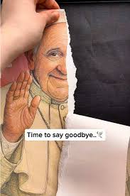 Pencil Drawing Tribute to Pope Francis