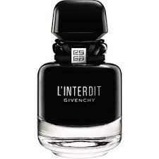 Its top notes of sparkling fruity pear and ambrette add a subtle hint of vibrancy to this irresistible perfume with a floral heart and a touch of musk at the base. L Interdit Eau De Parfum Spray Intense Von Givenchy Parfumdreams