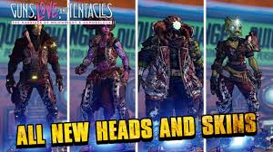 At a recent preview event for borderlands 2, gearbox software president, randy pitchford, walks us through some new features which he hopes . Borderlands 3 Heads And Skins Borderlands 3 Skins List Amara Fl4k Moze Zane
