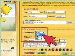 You can edit most text on the card maker by clicking on it and typing. How To Make A Pokemon Card With Pictures Wikihow