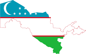 Uzbekistan map and satellite image. File Flag And Map Of Uzbekistan Svg Wikimedia Commons