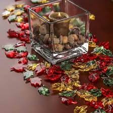 Acrylic Autumn Leaf Table Scatters Bowl And Vase Fillers Fall And Thanksgiving Holiday Crafts Table Scatter Wedding Leaf Table Diy Decor Crafts