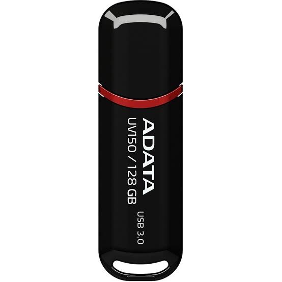 فلش مموری ای دیتا مدل UV150 Black ظرفیت 128 گیگابایت