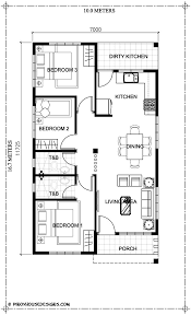 Find small w/photos, 2.5&3 bath, simple, duplex, bungalow & more blueprints. Ruben Model Is A Simple 3 Bedroom Bungalow House Design With Total Floor Area Of 82 0 Square Me Bungalow Floor Plans One Storey House Single Storey House Plans