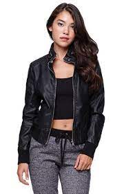 La Hearts Zip Collar Faux Leather Jacket At Pacsun Com Faux Leather Jackets Leather Jacket Jackets