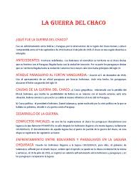 November 18, 2020 leave a comment. La Guerra Del Chaco Bolivia Paraguay