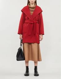 Maxmara spring jacket button medium trench coat. Max Mara Rialto Hooded Camel Hair Coat Selfridges Com