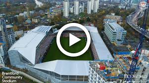 London irish to move to new brentford community stadium from 2020. Brentford Fc New Stadium A Bird S Eye View Uk Construction Online