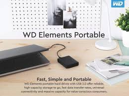 Western Digital 2tb Portable External Hard Drive Just 59 99 Via Amazon Wd Elements Por Portable External Hard Drive External Hard Drive Portable Hard Drives