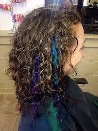 Peekaboo Color On Meridith S Curly Hair Curly Hair Styles Curly Hair Styles Naturally Hair Styles