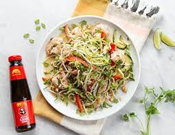 Shrimp Pad Thai With Zoodles Usa Flavorful Recipes Pad Thai Cooking Pulled Pork