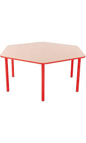 Plus de 200'000 articles en stock. Table Hexagonale Maternelle Fixe T1 A T3 Kidea Kidea Fr