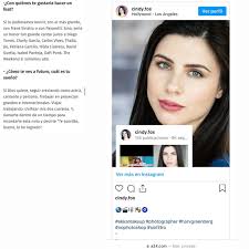 Get to know Cindy Fos, the fabulous life story behind this pretty and  talented actress and singer #interview at @a24noticias #americatv #cindyfos  #a24 💎-When did you discover your vocation? All my life