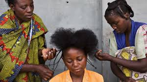 Synthetic hair (preferably blond ombre hair or silver). Black Hair Myths From Slavery To Colonialism School Rules And Good Hair Quartz Africa