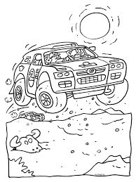Download off road stock vectors. 4 X 4 Off Road Truck Printable Coloring Page