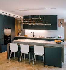 A monochrome grey kitchen is perfectly completed with a raw concrete backsplash that makes it. 75 Beautiful Kitchen With Black Cabinets And Concrete Countertops Pictures Ideas June 2021 Houzz