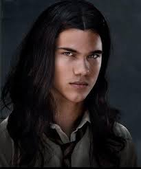 Jacob Black, leader of the Black Pack in breaking dawn. Joined Sam's pack  in new moon, left in breaking dawn and created his own pack. Because Sam  wanted to kill Bella, while