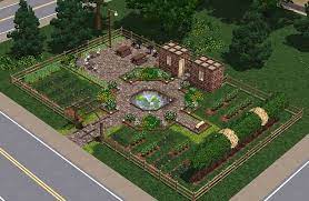 Mod The Sims Beautiful Vista City Garden No Cc