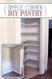 As long as you have enough space for a cabinet, you can build yourself this rustic freestanding kitchen pantry. Add Space Convenience With A Simple Diy Pantry