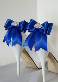 Royal Blue Wedding Shoe Clips Bridal Shoe Clips Many Colors Satin Bow Shoe Clips Bridesmaid Royal Blue Wedding Shoes Blue Bridal Shoes Blue Wedding Shoes