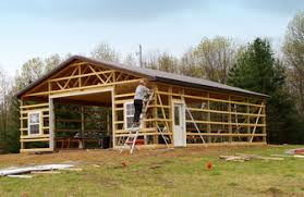 If you can dream it, cno pole barns can build it. Custom Built Pole Barns Dexter Michigan Burly Oak Builders Inc
