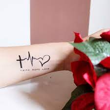 Beautiful Faith Hope Love Tattoo Design Ideas For Men And Women